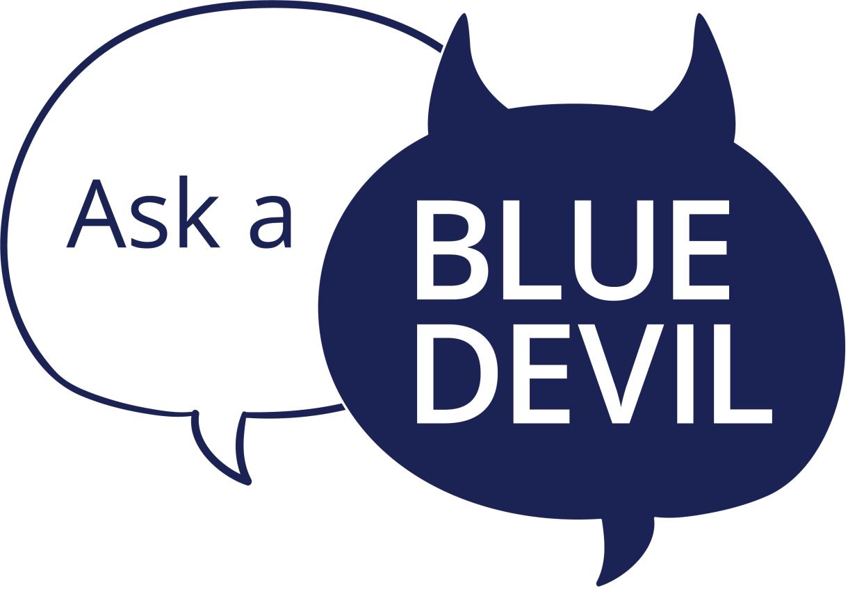 Ask a BlueDevil Logo